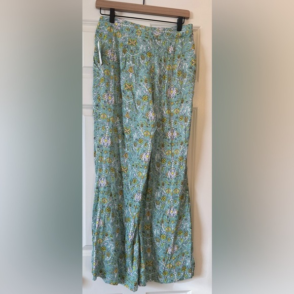 NWT Maeve by Anthropologie Alina Wide Leg Island Pant Size 8 Petite - Picture 3 of 13